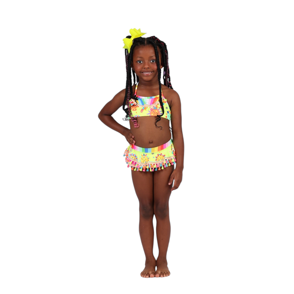 BIQUINI INFANTIL CLARA SOLARE SIRI 38060 Amarelo