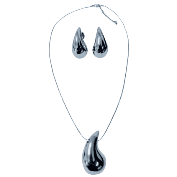 Conjunto Gota prateada
