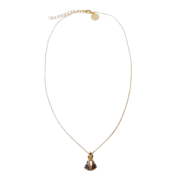 Colar Nossa Senhora dourado