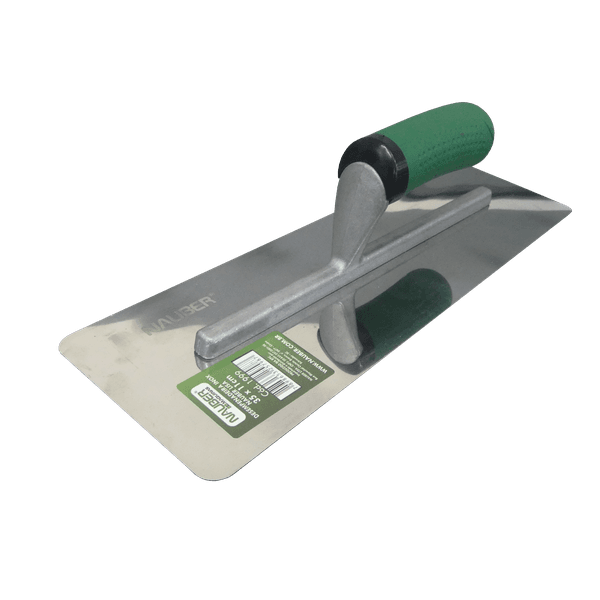 DESEMPENADEIRA DE AÇO INOX LISA 35x11CM NAUBER