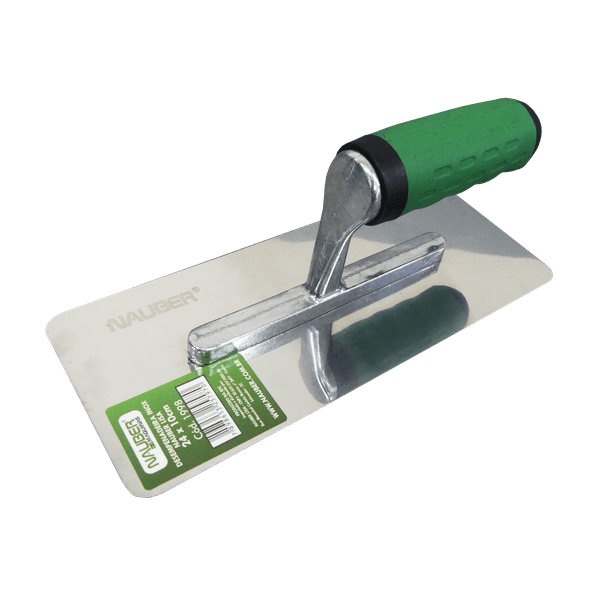 DESEMPENADEIRA DE AÇO INOX LISA 24x10CM NAUBER