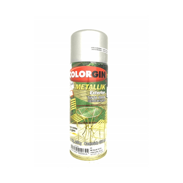 COLORGIN METALLIK EXTERIOR PRATA 64