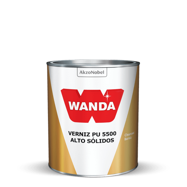 KIT VERNIZ PU 5500 HS + CATALISADOR 3093 WANDA