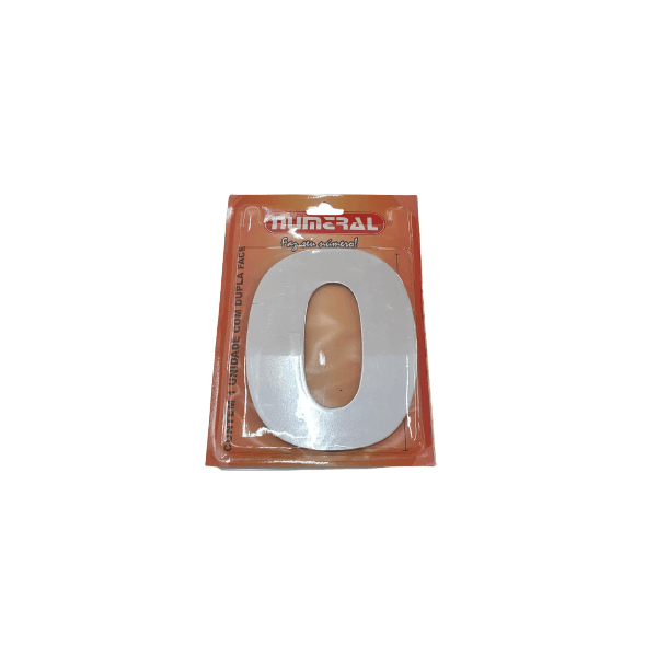 NUMERO ACM 125MM ESPELHADO - NUMERAL
