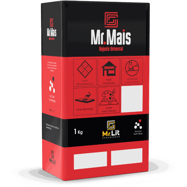 REJUNTE MR.MAIS UNIV MULTIRESINADO 1KG - MR LIT