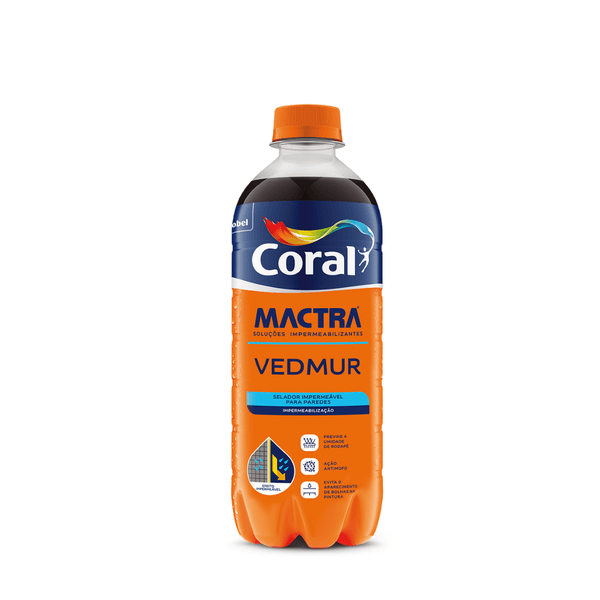 Selador Impermeavel Vedmur Coral Mactra 0,9L 