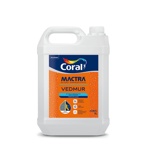 Selador Impermeavel Vedmur Coral Mactra 5L
