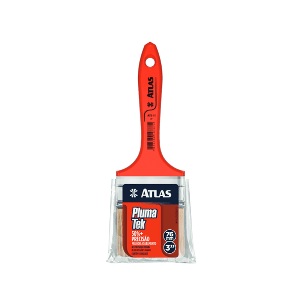 Trincha Para Pintura 315 Pluma Tek 3" Un Atlas