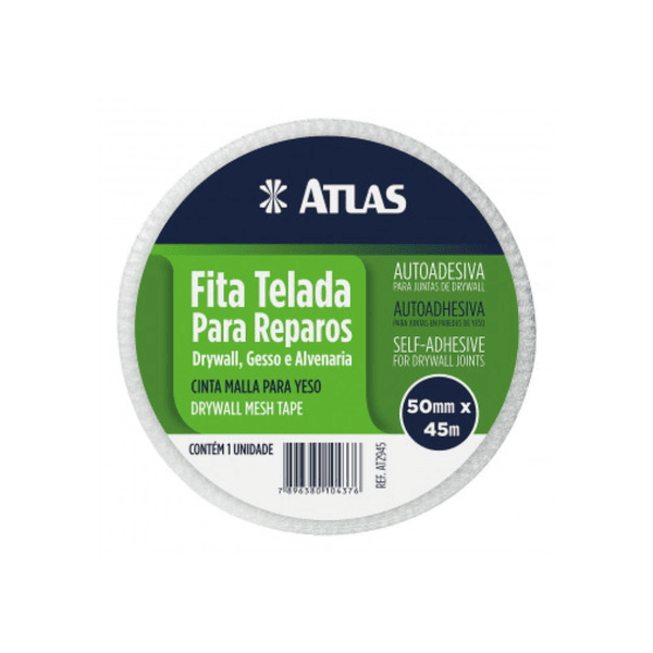 Fita Telada Para Reparos 50mmx45m Un Atlas