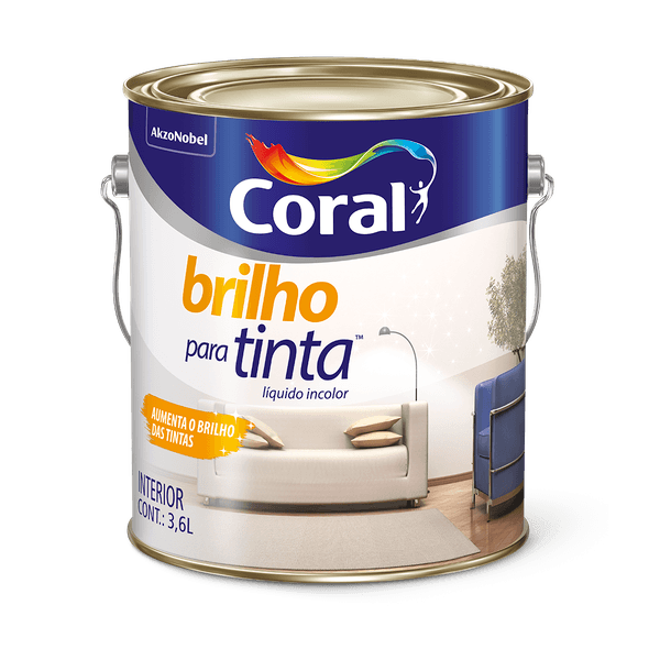 Líquido Coral Para Brilho 3,6L