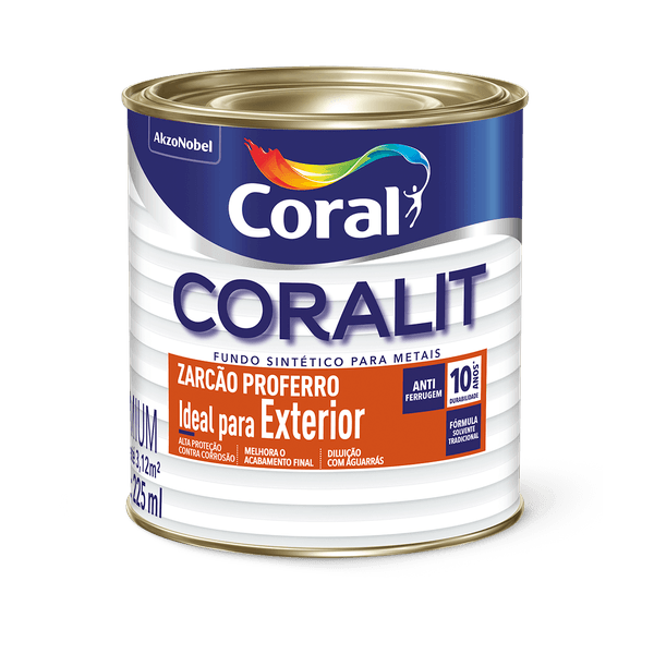 Fundo Coral Zarcão Proferro Premium 0,9L