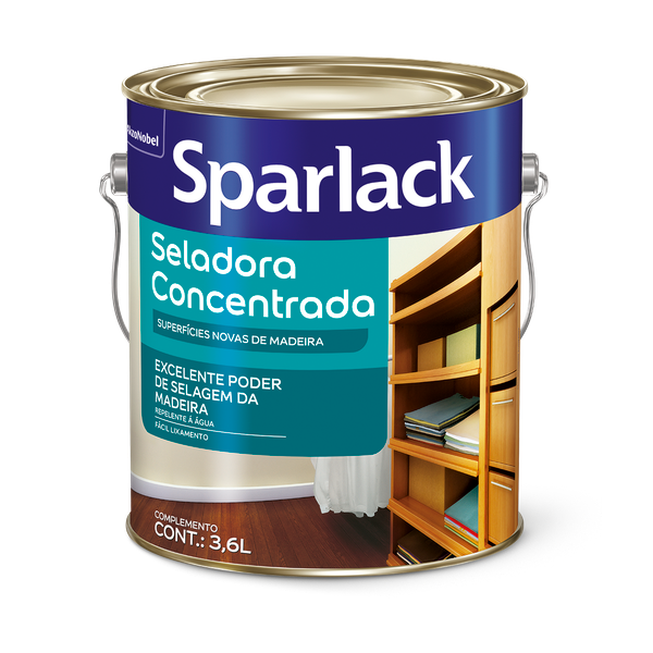 Seladora Sparlack Para Madeira 3,6L