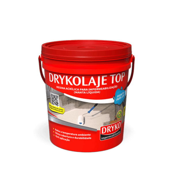 Manta Líquida Drykolaje Top Branco 12Kg Dryko