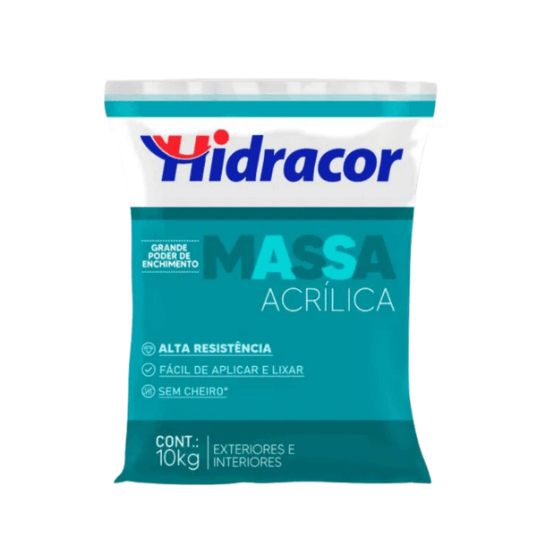 Massa Acrílica Hidracor 10Kg Saco