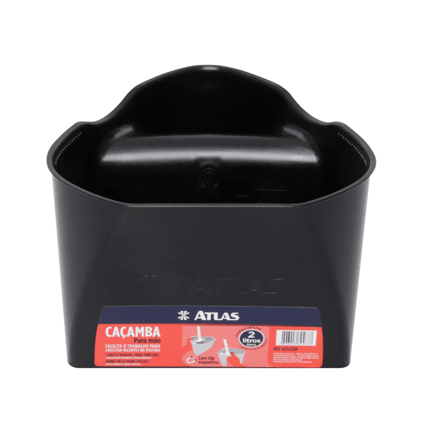 Caçamba Mão Para Pintura de Plástico 2L Un Atlas