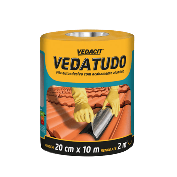 Fita Vedatudo Para Reparos 20cmx10m Un Vedacit