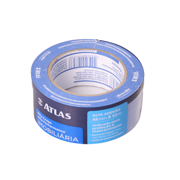 Fita Crepe 48X50 Imobiliária Azul Un Atlas