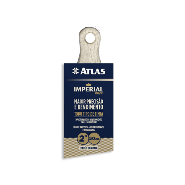 Trincha Para Pintura Angular Imperial 416 Cabo Curto 2