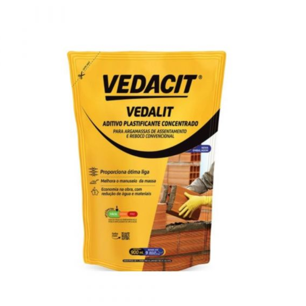 Vedalit Aditivo Plastificante Concentrado 1L Vedacit