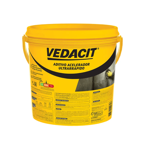Aditivo Acelerador Ultrarrápido 20Kg Vedacit