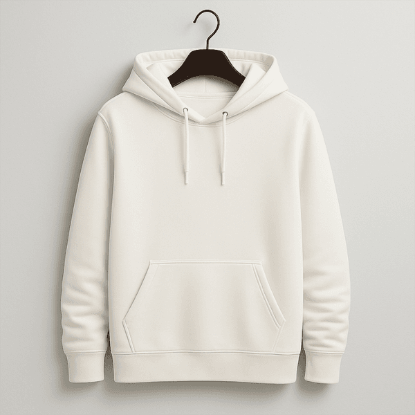 Moletom Canguru Branco