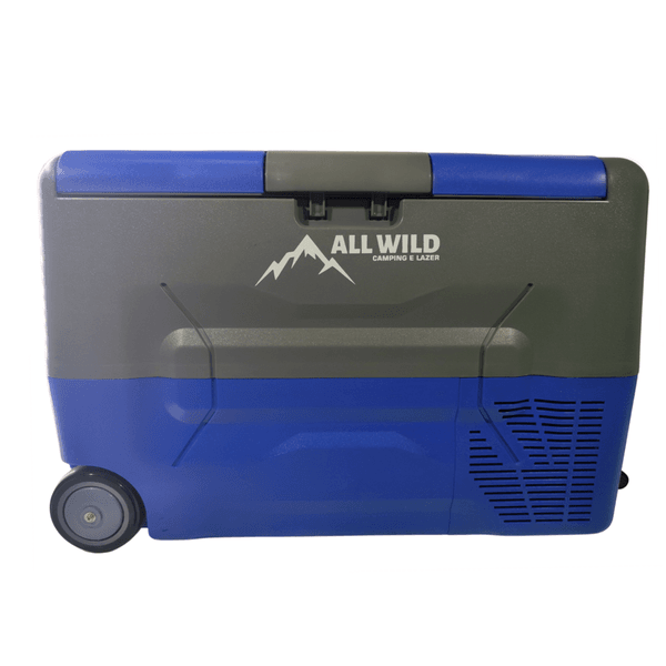 Geladeira Portátil Azul All Wild SLA 35 lts Semi Dual-zone Quadrivolt 110/220 - 12/24v 