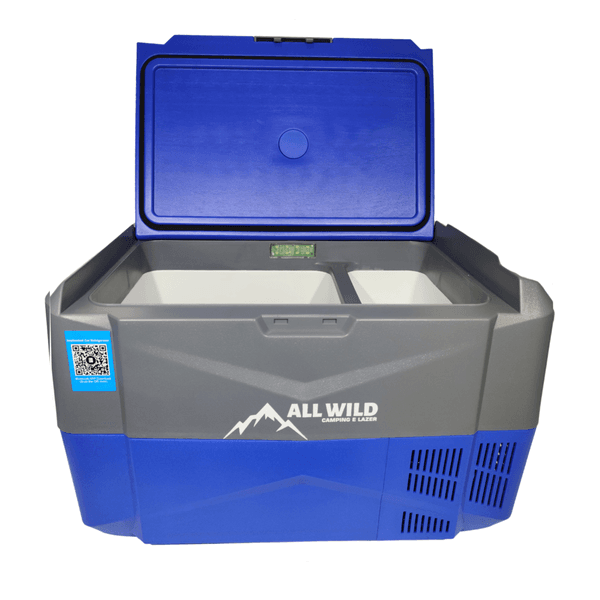 Geladeira Portátil Azul All Wild D35 lts Quadrivolt 110/220 - 12