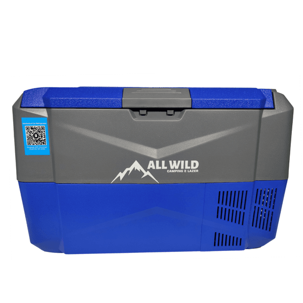 Geladeira Portátil Azul All Wild D35 lts Quadrivolt 110/220 - 12/24v 