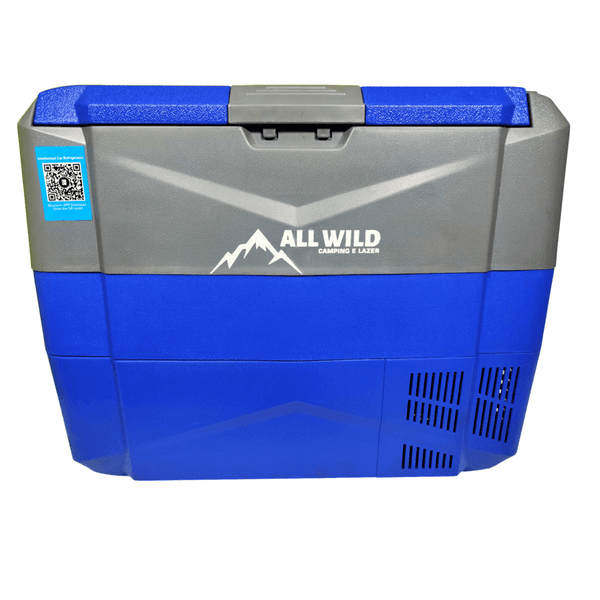 Geladeira Portátil Azul All Wild D45 lts Quadrivolt 110/220 - 12/24v 