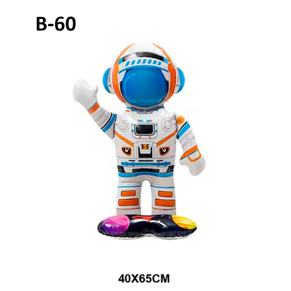 Astronauta Metalizado 4D