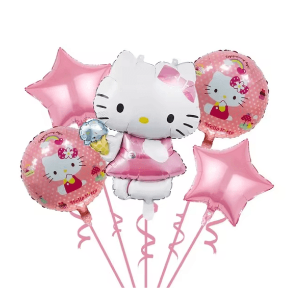 Arranjo Hello Kitty Metalizado