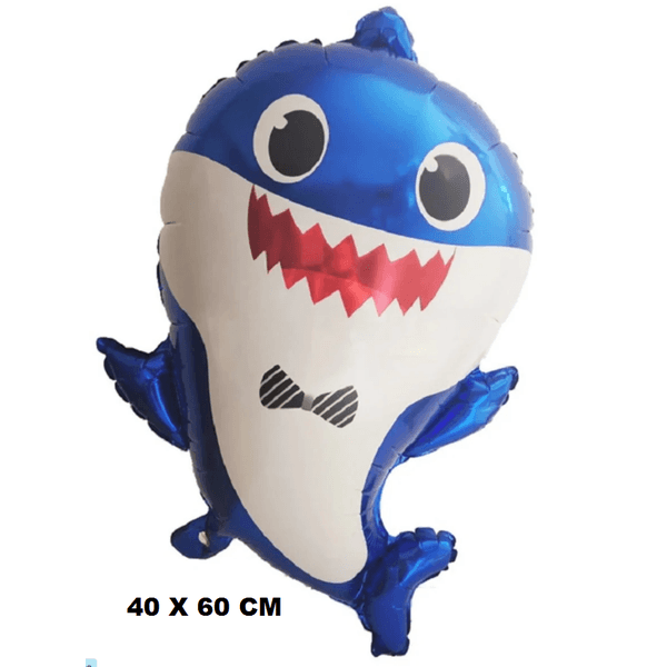 Baby Shark Metalizado 3d