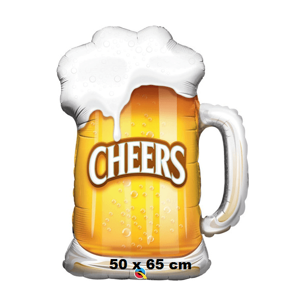Balão 3D Caneca de Chopp Metalizado