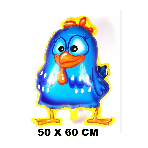 Galinha Pintadinha Metalizado 3d
