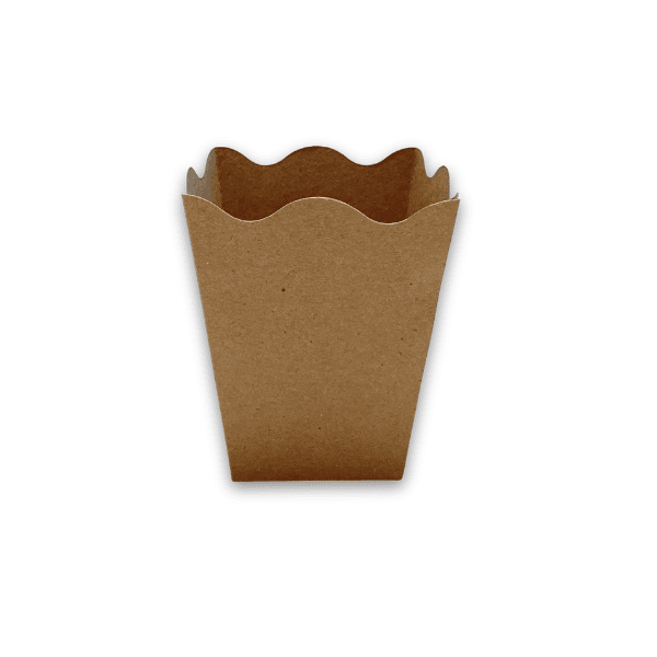 Cachepot de Papel Metalizado para Decorar