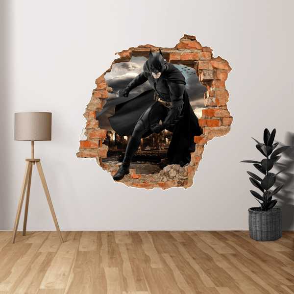 Adesivo Buraco Batman