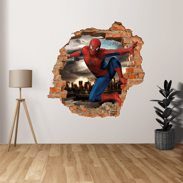 Adesivo Buraco Homem-Aranha 02
