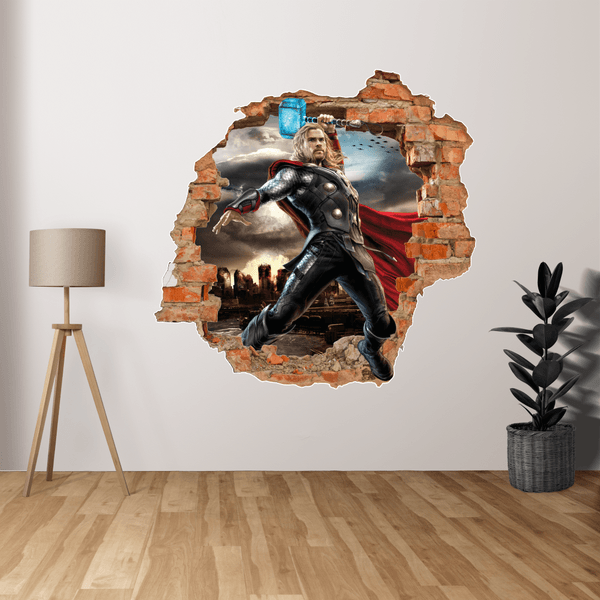 Adesivo Buraco Thor 02