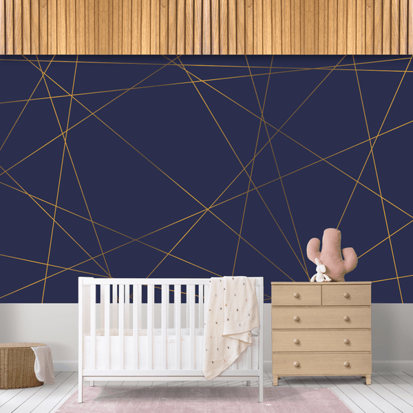 Papel de Parede Infantil Formas 