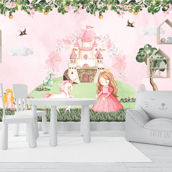 Papel de Parede Menina Princesinha