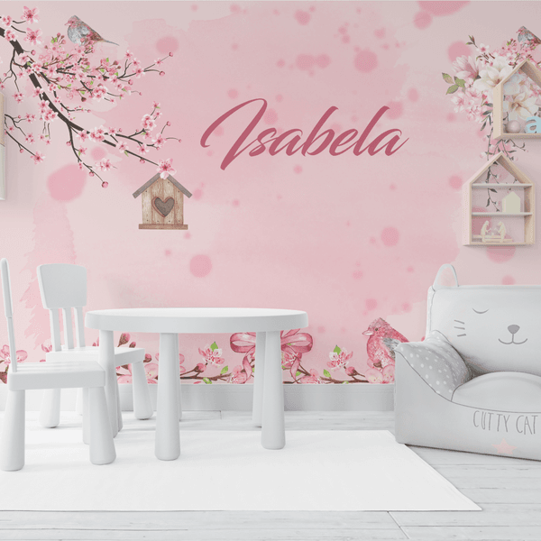 Papel de Parede Menina com Seu Nome