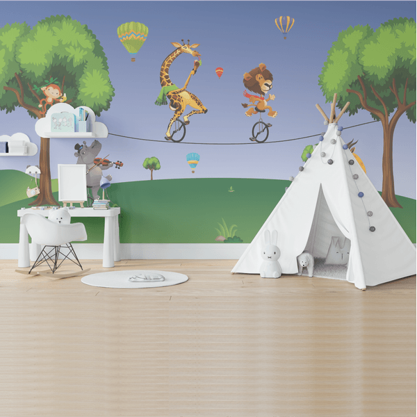 Papel de Parede Menino Circo