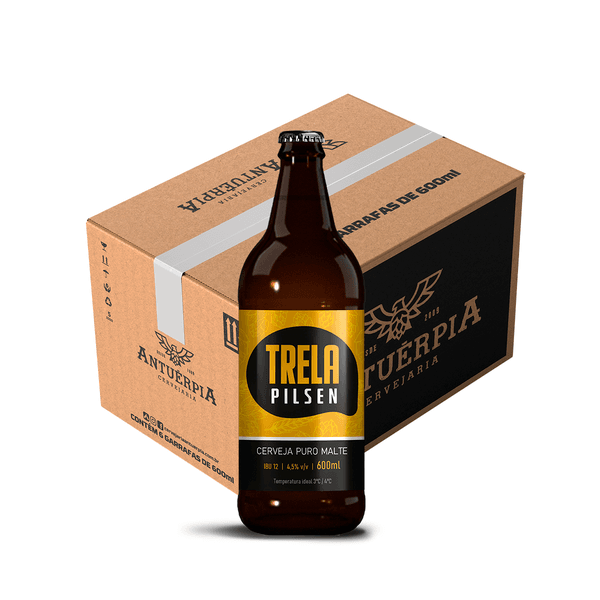 Trela Pilsen 600ml Caixa c/ 6 (R$ 7,43 a unidade)