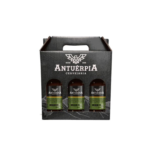 Kit Antuérpia - American Ipa 600ml (3 unidades)