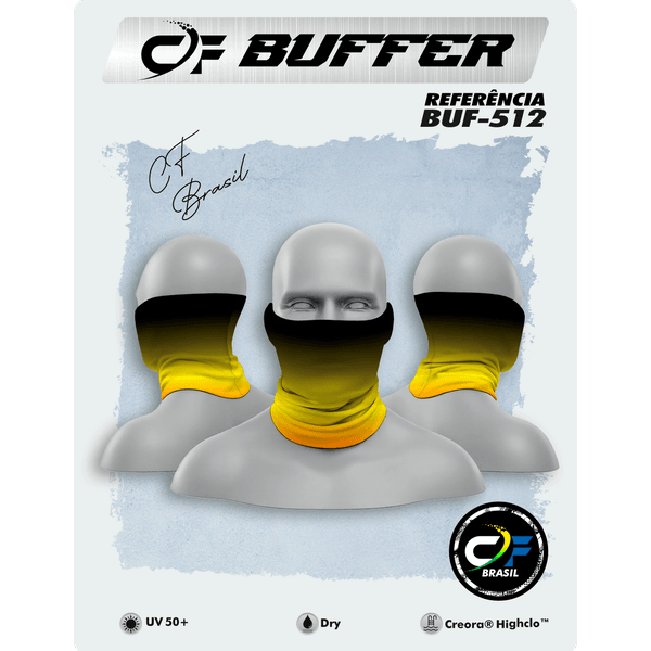 BUFFER C.F BRASIL ESTAMPADO AMAZÔNIA AMARELA