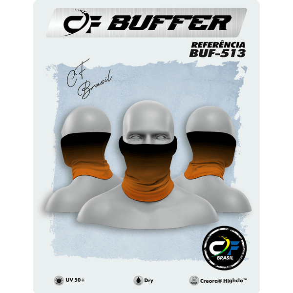 BUFFER C.F BRASIL ESTAMPADO AMAZÔNIA MARRON