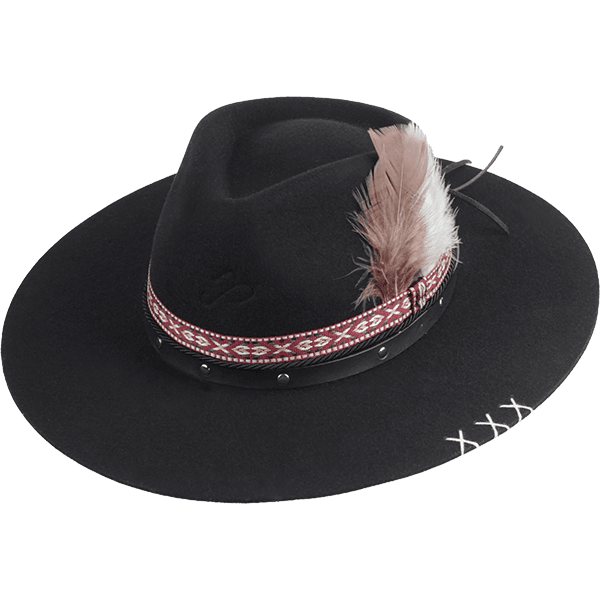 Chapéu Pralana Campo Raiz Preto 