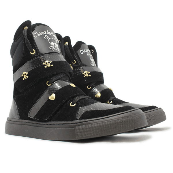 Bota de Treino Cheia de Marra Skull Preto Cobra Fu... - CHEIA DE MARRA 