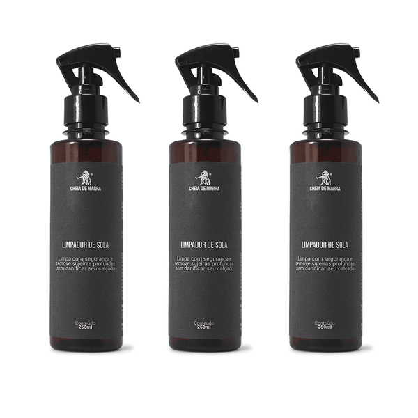 Limpador de Solados e Removedor de Sujeiras Kit 3 - CHEIA DE MARRA 