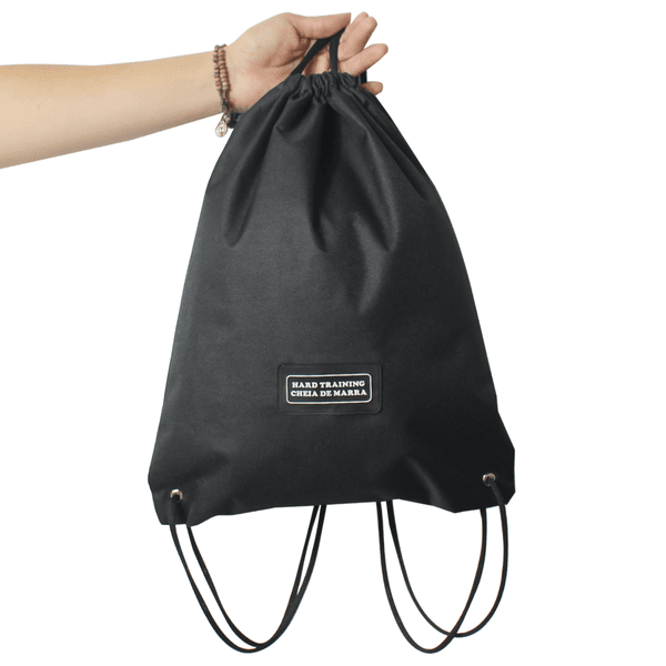 Bag Impermeável Fitness Preto Cheia de Marra - CHEIA DE MARRA 